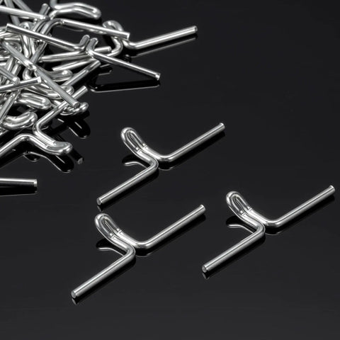 Heavy Duty Lawn Chair Webbing Clips Set, 100 Piece Galvanized Steel Clips For Chair Frame Repair And Sofa Webbing Replacement