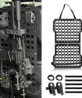 Built Tight Rigid Molle Panel For Trucks And Cars Lock Down Your Gear With This Kickass Tactical Seat Back Organizer with rifle.
