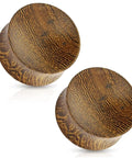 Organic Snake Wood Concave Saddle Plugs Ear Gauges Set Sold As A Pair From 8 Gauge To 1 Inch With Natural Color Variations