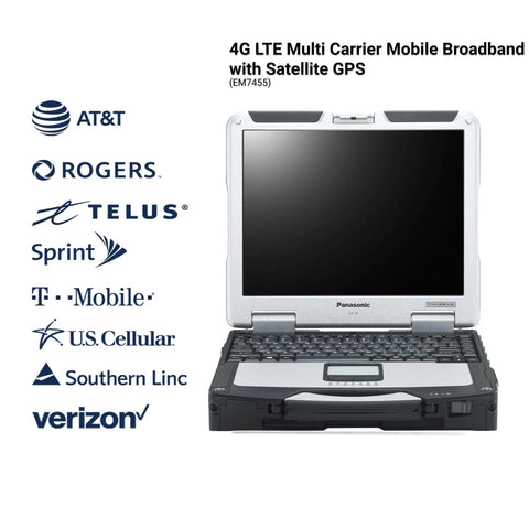 Toughbook 31 Cf 31 Mk5 Rugged Laptop With 13.1 Inch Xga Touchscreen Intel I5 2.3Ghz 16GB Ram 1TB SSD 4G LTE Backlit Keyboard Windows 11 Pro Renewed Hella Durable Workhorse with 4G LTE modem