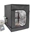 Beefed Up Heavy Duty Large 3D Printer Enclosure Shield 29.5W By 29.5L By 35.4H Inches with transparent front panel