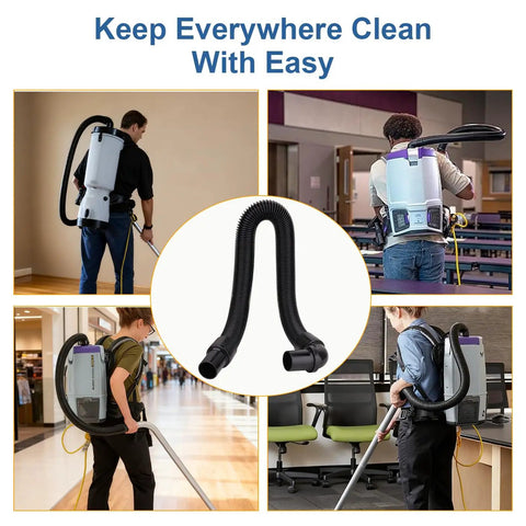 Backpack Vacuum Hose Compatible With Popular Backpack Vacuums Like Super Coach And Mode 6 Replacement in use