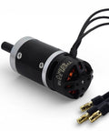 Planetary Gear Brushless Outrunner Motor With 24mm Gearbox And 6mm Shaft For Robotics And RC Builds, showing wire connectors