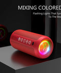 24W Bluetooth Speaker With Deep Bass And Dual Pairing, IPX7 Waterproof, Bluetooth 5.3, LED Lights, 30 Hour Playtime