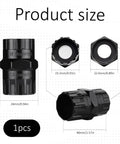 Freewheel Removal Tool For Bike Cassette Multi Speed Freewheels And Sprockets Durable Carbon Steel Tool product size dimensions