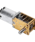 Mini Reducer Motor Gear Motor Micro Worm Gear DC Motor 6V 70 RPM For Electronics Locks Cameras Robots Smart Cars And More