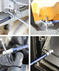 Using 10 Piece Metric 3 Way T Type Hex Wrench Set With Sliding Top And Detent Ball Lock in auto, bike, and machinery repair