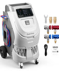 Shop Grade No Fuss Fully Automatic Refrigerant Recovery Machine For R134a And 1234yf Auto AC Service with Smart Touchscreen.