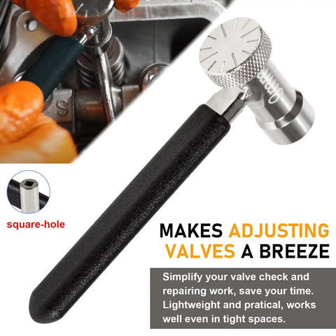 Valve Clearance Adjustable Wrench 2 Piece Set For Bikes ATVs And Scooters Gy6 9mm Lock Nut Wrench With 3mm Tappet Adjuster