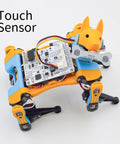 All In One Sensor Pack For Robotics IoT And AI With Light Touch Gesture Proximity Motion And Infrared Distance Sensors connected to robot