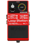 One Button Loop Station Pedal For Guitar Bass And Keys - Easy Looper With Footswitch and LED Indicator - Compact Stompbox