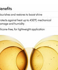 Benefits of Omega Hydrating Hair Oil Lightweight Nourishing Serum For Frizz Control And Ultra Shine Heat Protection Up To 450F