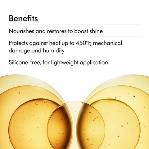 Benefits of Omega Hydrating Hair Oil Lightweight Nourishing Serum For Frizz Control And Ultra Shine Heat Protection Up To 450F
