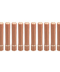 Bulk Pack Of 10 Precision 13N20 Collet TIG Welding Torch Consumables Parts Fit For WP9 WP20 WP25 Series in a row.