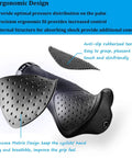 Ergonomic Anatomic Handlebar Grip With Triple Density Comfort Bar End Extensions Anti Slip Texture Shock Absorbing CNC G2 Lock