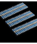 Ultimate 140 Pc Insulated Solder Seal Sleeve Splice Terminals Kit For Heavy Duty Heat Shrink Electrical Wire Butt Connectors That Are Totally Rad And Easy To Install For Any AWG 16-14 Project You Might Have This Season, 140-piece blue clear connectors