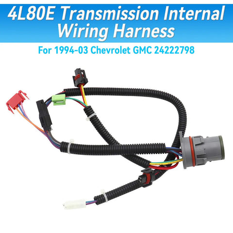 GM 4L80E Transmission Internal Wire Harness With Temp Sensor For 1994 1995 1996 1997 1998 1999 2000 2001 2002 2003 Models