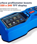 Rugged Portable Roughness Tester And Profilometer With Diamond Stylus For Precise Ra Rz Rq Rt Measurement 0.001 Micrometer Resolution