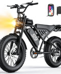 Beast 2500W Peak Fat Tire Electric Dirt Bike For Adults With 36 MPH Top Speed 65 Mile Range NFC Unlock Removable 48V 20Ah Battery