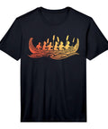 Polynesian Outrigger Canoe Tee With Dope Hawaiian Graphic For Men Who Love Hawaii Fishing Island Life And Ocean Adventure Maori Inspired Canoe Art Shirt For Everyday Wear