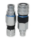 Flat Face Hydraulic Coupler Adapter Set Converts Half Inch Body To Three Quarter Inch Body ISO 16028 Heavy Duty Quick Connect