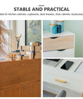 Vintage Cabinet Knobs With Sturdy Heavy Duty Drawer Pulls For Dressers And Interior Doors Hella Durable Hardware For An Instant Room Glow Up Easy Mount Two Pack on wood cabinet.