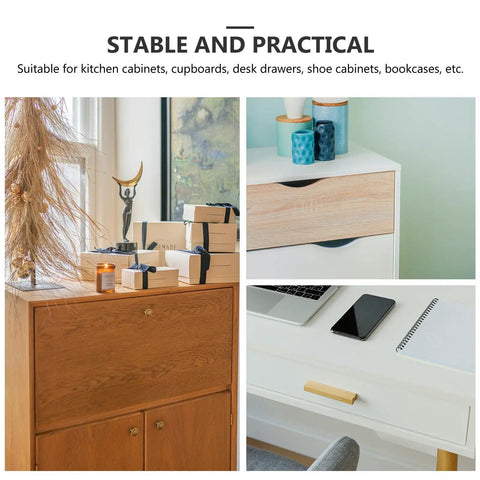 Vintage Cabinet Knobs With Sturdy Heavy Duty Drawer Pulls For Dressers And Interior Doors Hella Durable Hardware For An Instant Room Glow Up Easy Mount Two Pack on wood cabinet.
