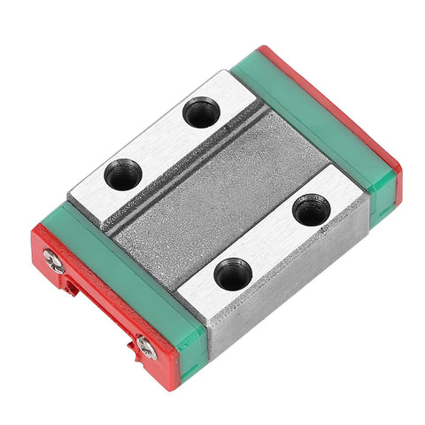 9mm Miniature Linear Rail With Bearing Steel Block showing top view of ball retainer design