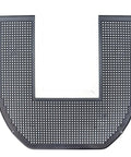Black Commode Mats For Around The Toilet 30 Day Disposable Urine Absorbent Mats With Gel Core Keeps Floors Clean And Odor Free Anti Slip Protection Mess Free Pack Of 6 showing top view of mat design