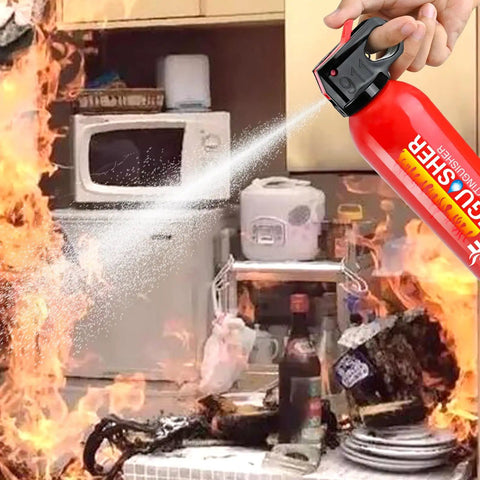 Portable Mini Fire Extinguisher 2 Pack With Durable Wall Mount Bracket Emergency Grab Bag Essentials For Home And Auto Slam Down Tiny Sparks And Save Your Ride Today