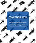 120 Go-To M4.2 Universal Fender Liner Kit With Hex Head Screws And U Nuts Compatible with GM Ford Chevy Chrysler.