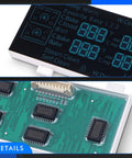 Premium LED Display Board Replacement For Samsung Electric Range Ovens And Stoves, Fits NE59J7850WS, NE59J7850WG, NE59J7750WS Models, Plug And Play Install, Upgraded Bright Display, Better Than OEM Quality, Durable And Reliable.