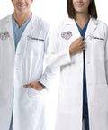 Embroidered Lab Coat For Medical Pros Unisex Fit Go-To Everyday Workwear With Personalization Premium Quality Medical Uniform Gift
