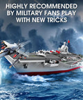 Remote Control Warship And Battleship Boat With 2.4G Control, Twin Motor High Speed RC Ship for Pool and Lake in stormy water