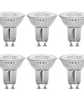 MR16 GU10 LED Bulbs 50W Equivalent Dimmable Warm White 3000K Spotlight Track Lighting For Outdoor Recessed And Mini Split Reflector
