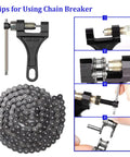 Beefy 420 Chain 90 Links Free Chain Breaker Included For Mini Bikes And Small Motors with usage tips and tools.
