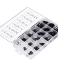 300 Piece Snap Ring Retaining Fastener Hardware Kit For Machines And Vehicles With Easy Open End Install, compartment view