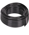 1/4-Inch Drip Irrigation Tubing, 50 Feet Black Polyethylene coil, ideal for drippers and emitters, garden beds, pots, planters