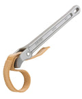 2 Inch Capacity Strap Pipe Wrench for Plumbing Pros Heavy Duty Gear With Non Marring Grip Quick Adjustable Design
