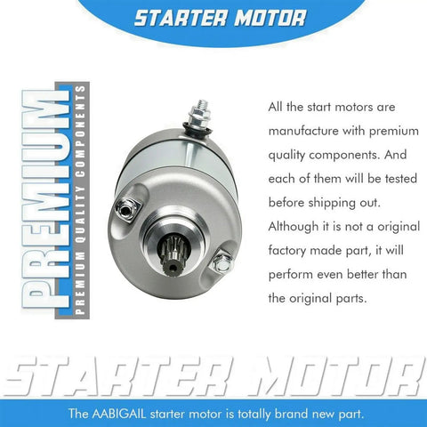Honda Starter Motor Replacement For TRX400FW 450ES 450FM 450S 500FE 500FM 500FPE 500FPM 500TM Plug And Play Direct Fit High
