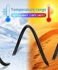 Six Piece Silicone Vacuum Hose Kit High Performance Tubing Set For Automotive And HVAC 130 PSI Max withstands extreme temperatures