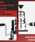 2 In 1 Drill Powered Wire Stripping Tool For Scrap Copper Recycling Automatic And Manual Modes side view