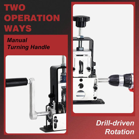2 In 1 Drill Powered Wire Stripping Tool For Scrap Copper Recycling Automatic And Manual Modes side view
