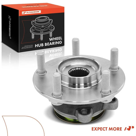 Front Wheel Bearing And Hub Assembly For Nissan Rogue 2008-2013 And Rogue Select 2014-2015 And Sentra 2007-2012 2.5L 5-Lug