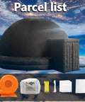 Portable Inflatable Planetarium Projection Dome Theater With Air Blower And PVC Floor Mat For Education Centers