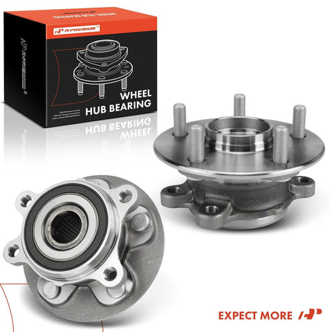 Two Front Wheel Bearing and Hub Assemblies Set 5 Lug For Toyota Camry 2018 To 2024, RAV4 2019 To 2023, Avalon 2021, Venza 2021-2023, ES250