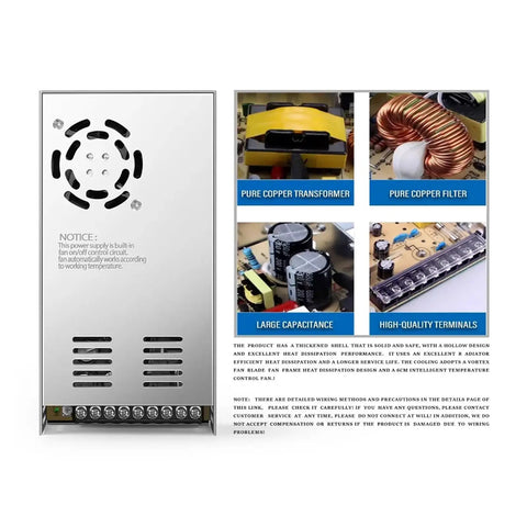 Nema 23 CNC Stepper Motor Kit 3A 1.2Nm With Optional TB6600 DM542 DM556 Drivers And 36V Switching Power Supply components view