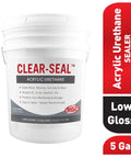 Heavy Duty Concrete Sealant Real Deal Acrylic Urethane Formula Low Luster Protector For Patios And Driveways Five Gallon Bucket shown