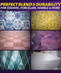 Tile And Stone Repair Kit For Fixing Cracks Chips And Scratches On Bathtubs Tiles Floors Walls And Counters With Kneadable Putty