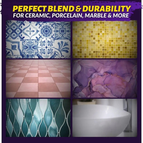 Tile And Stone Repair Kit For Fixing Cracks Chips And Scratches On Bathtubs Tiles Floors Walls And Counters With Kneadable Putty